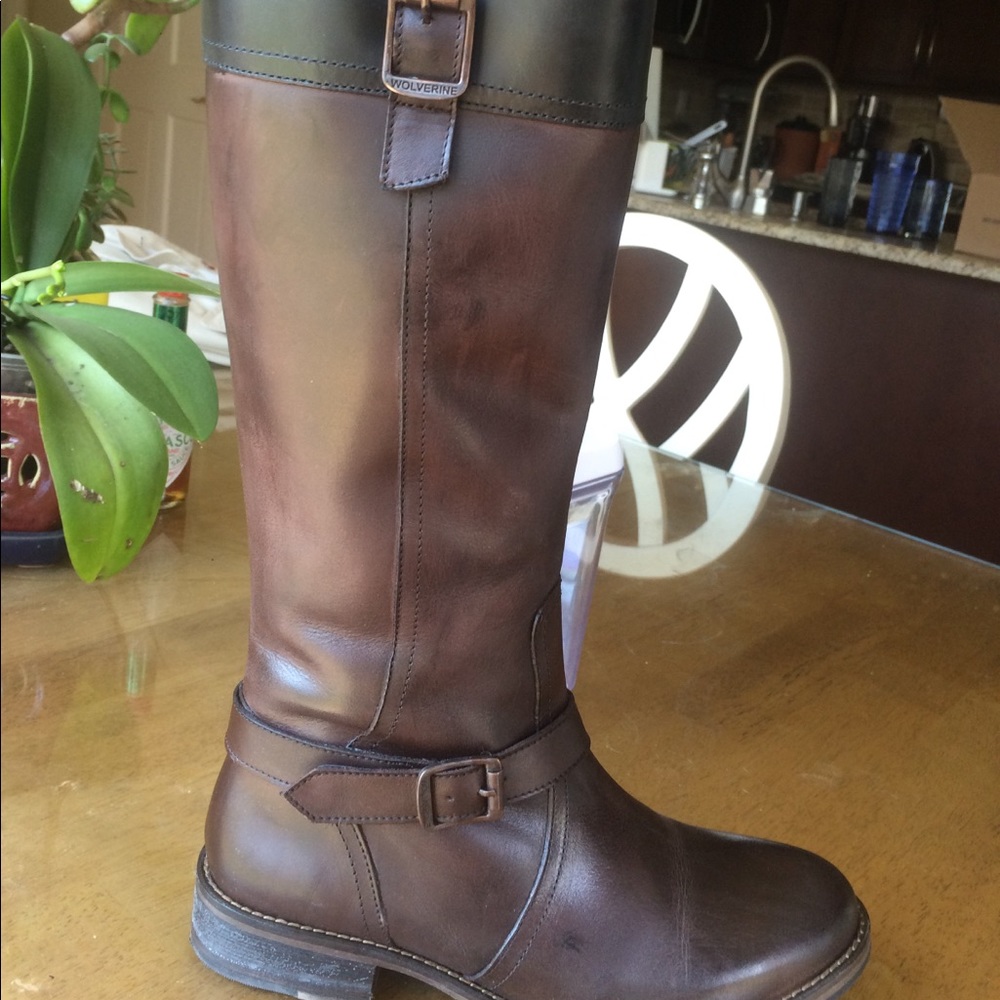 Wolverine Shannon riding tall boots NWT